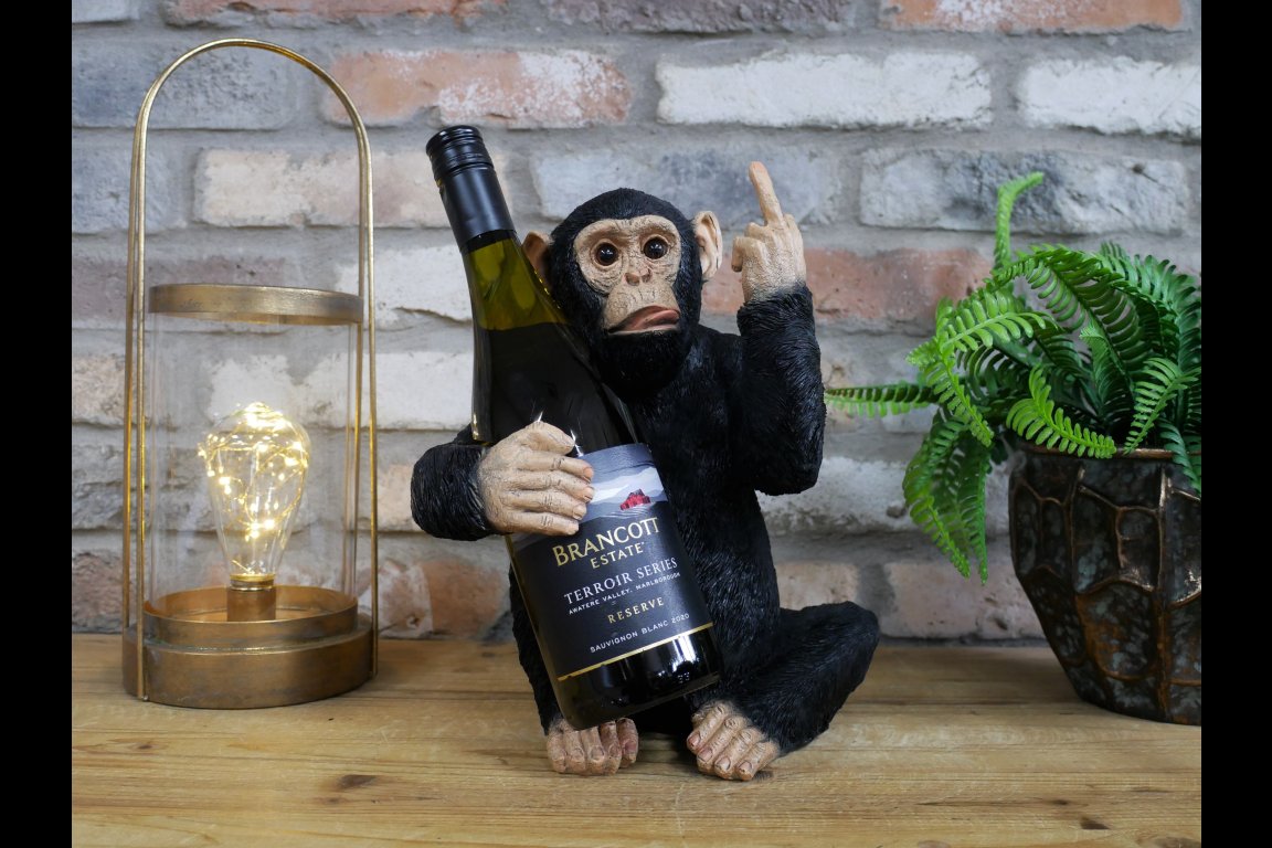 Up Yours Monkey Wine Holder