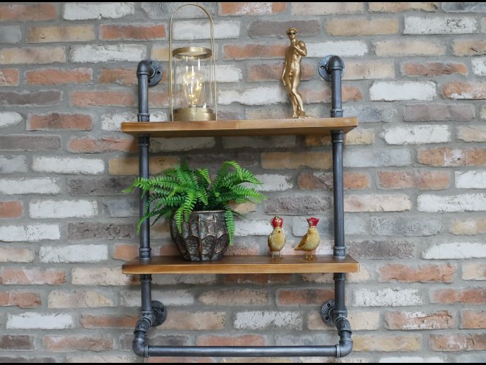 Pipe Shelves