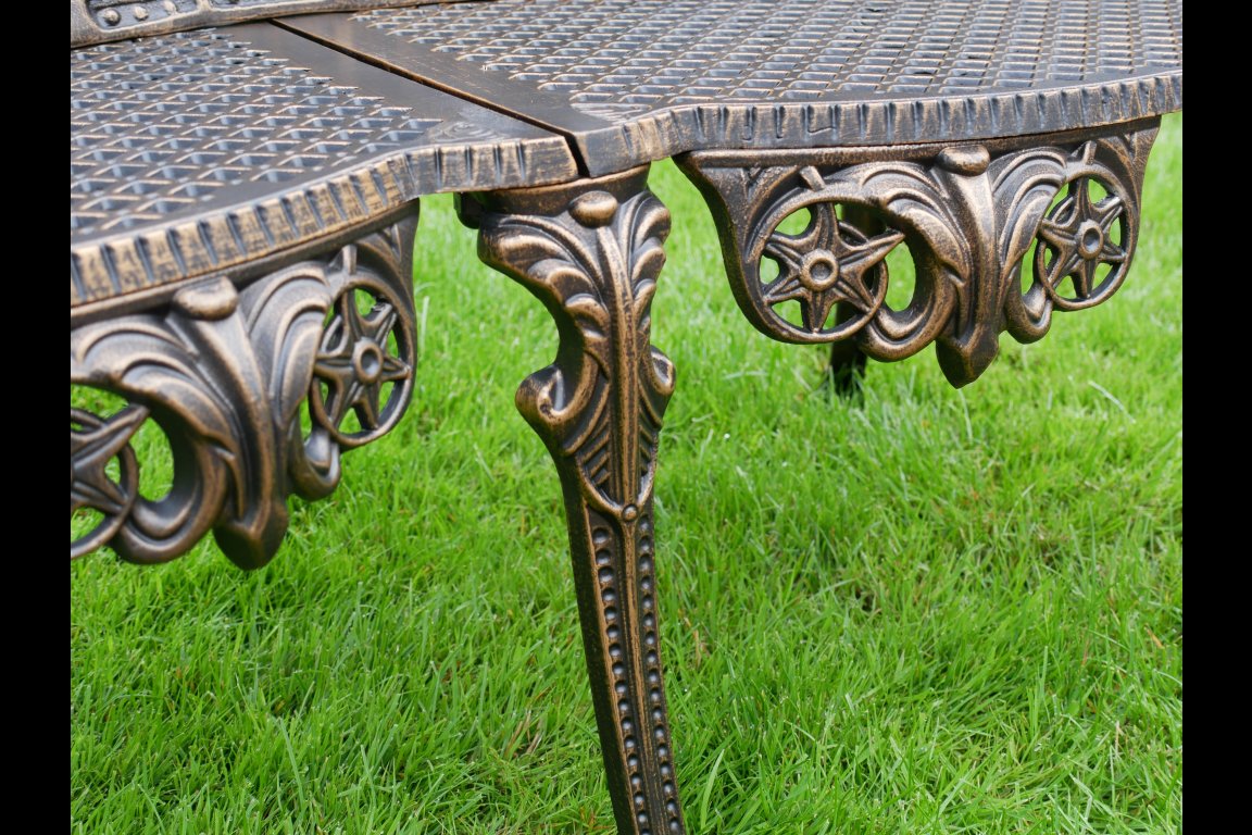 Aluminium Bench - Bronze Finish