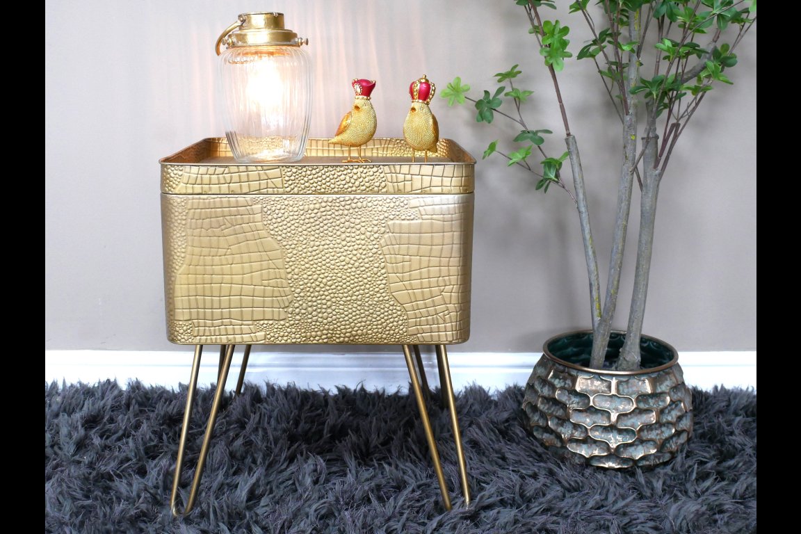 Side Table With Storage