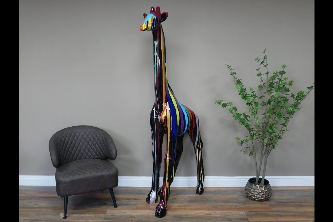 Large Multi Colour Giraffe