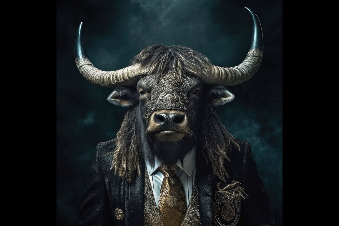 Bull Wall Art - Mini