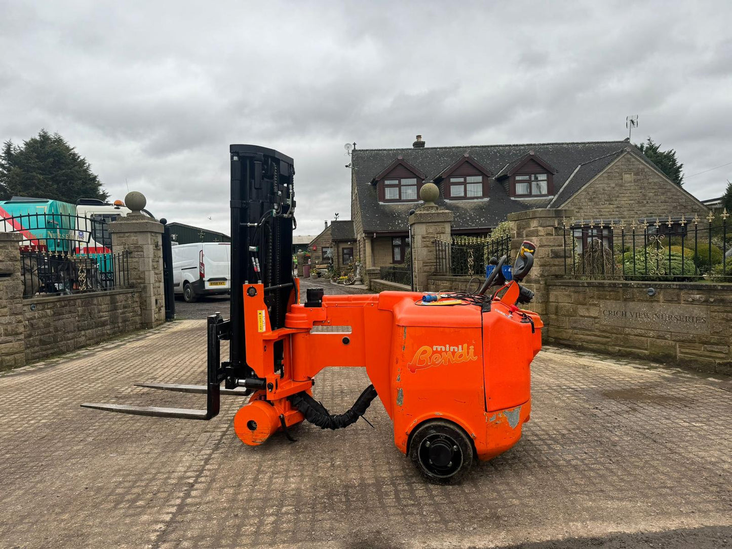 2018 BENDI AISLE MASTER MINI FORKLIFT TRUCK