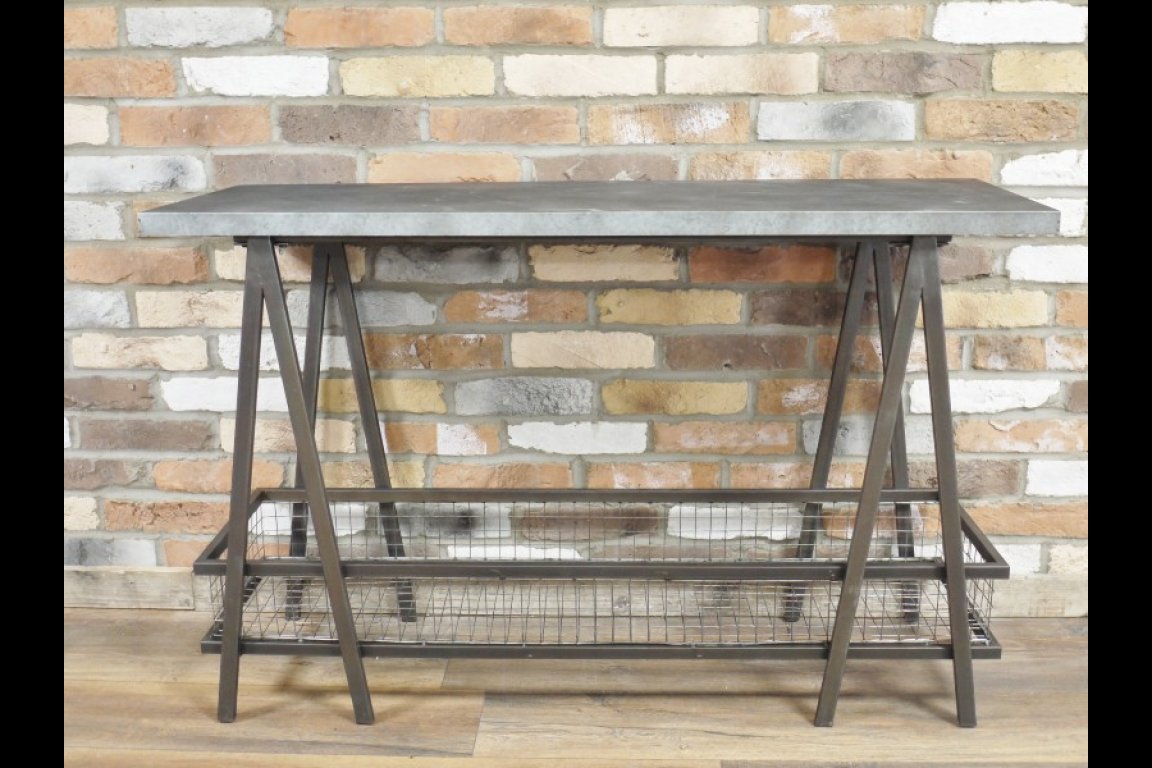 Industrial Side Table