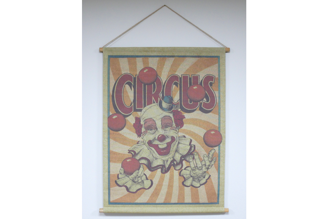 Wall Art - Juggling Clown (S)