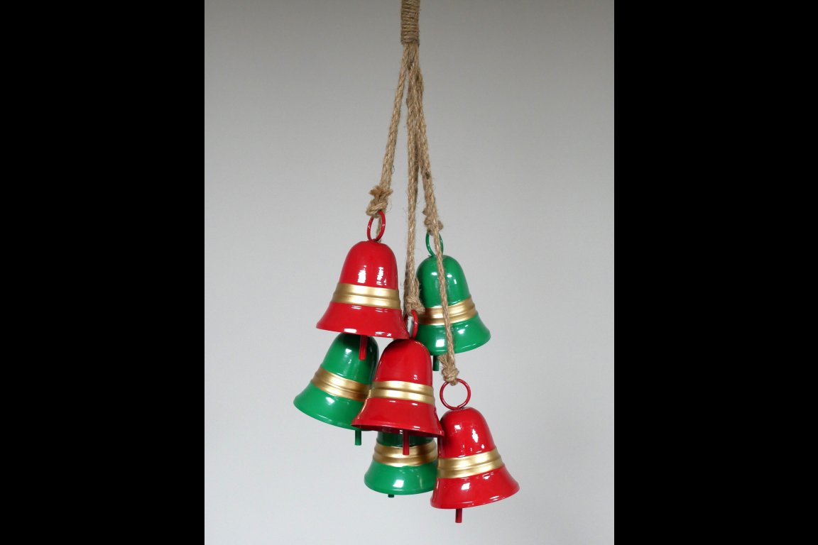 Christmas Bells On Rope
