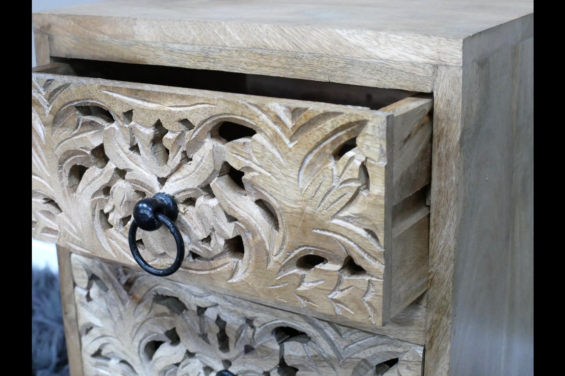 2 Drawer Bedside Cabinet