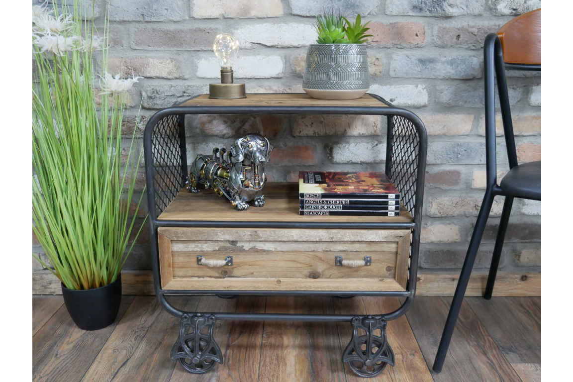 Rustic Industrial Cabinet