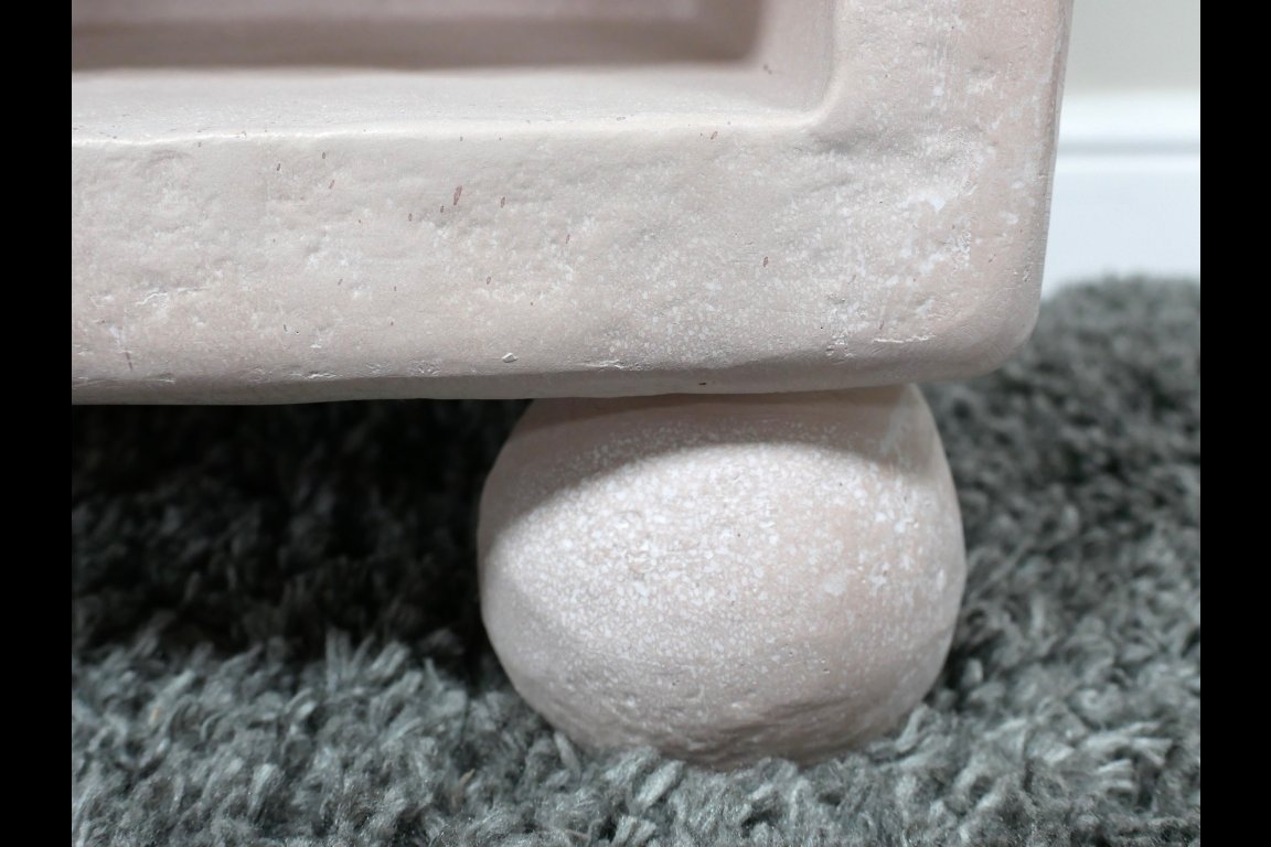 Light Pink Bedside Cabinet