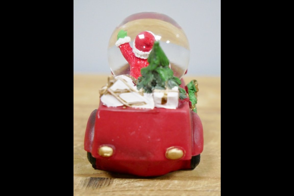Santa Snow Globe