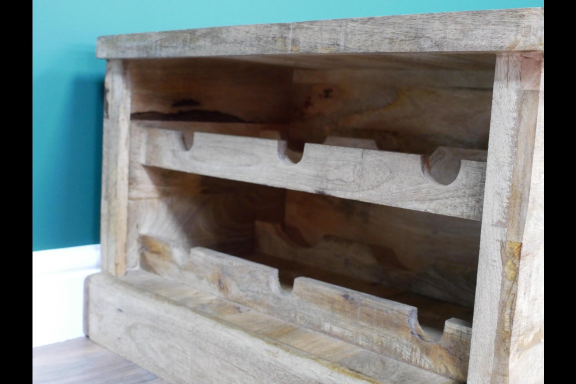 Trunk With Wine Bottle Storage