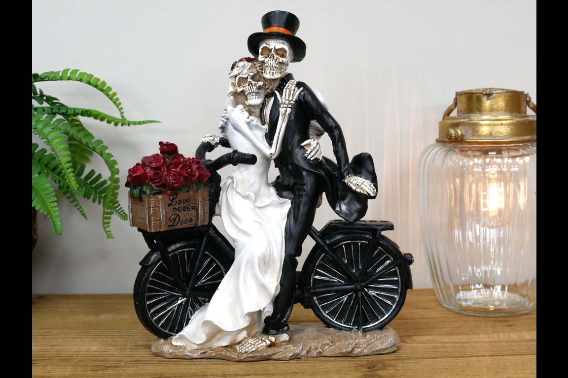 Skeletons On Bike