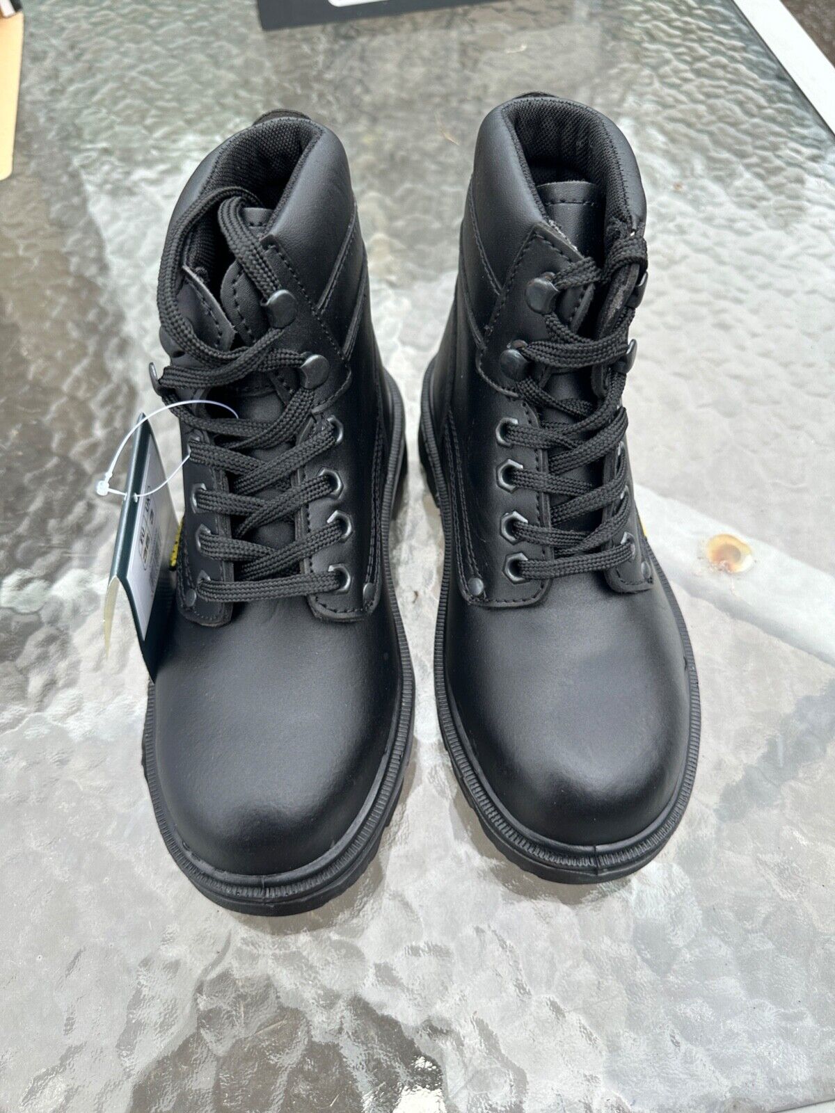 DELTAPLUS SAFETY WORK BOOT COMPOSITE TOE CAP LEATHER WATER RESIST S3 SIZE UK 3
