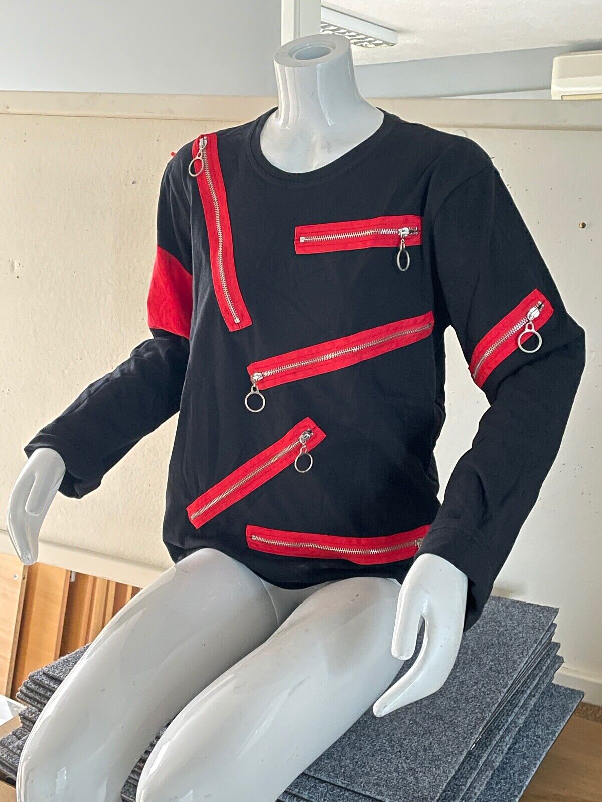 DANDY LIFE LONDON LADIES MOD SPACE AGE RETRO TOP T SHIRT SIZE MEDIUM NEW