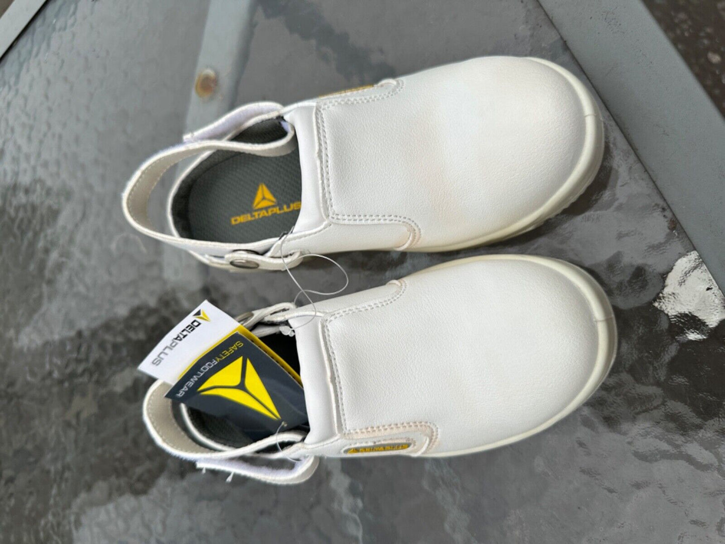 DELTA PLUS SAFETY WORK SHOES STEEL TOE CAP CLOGS NURSE SHOES TRAINERS UK 2