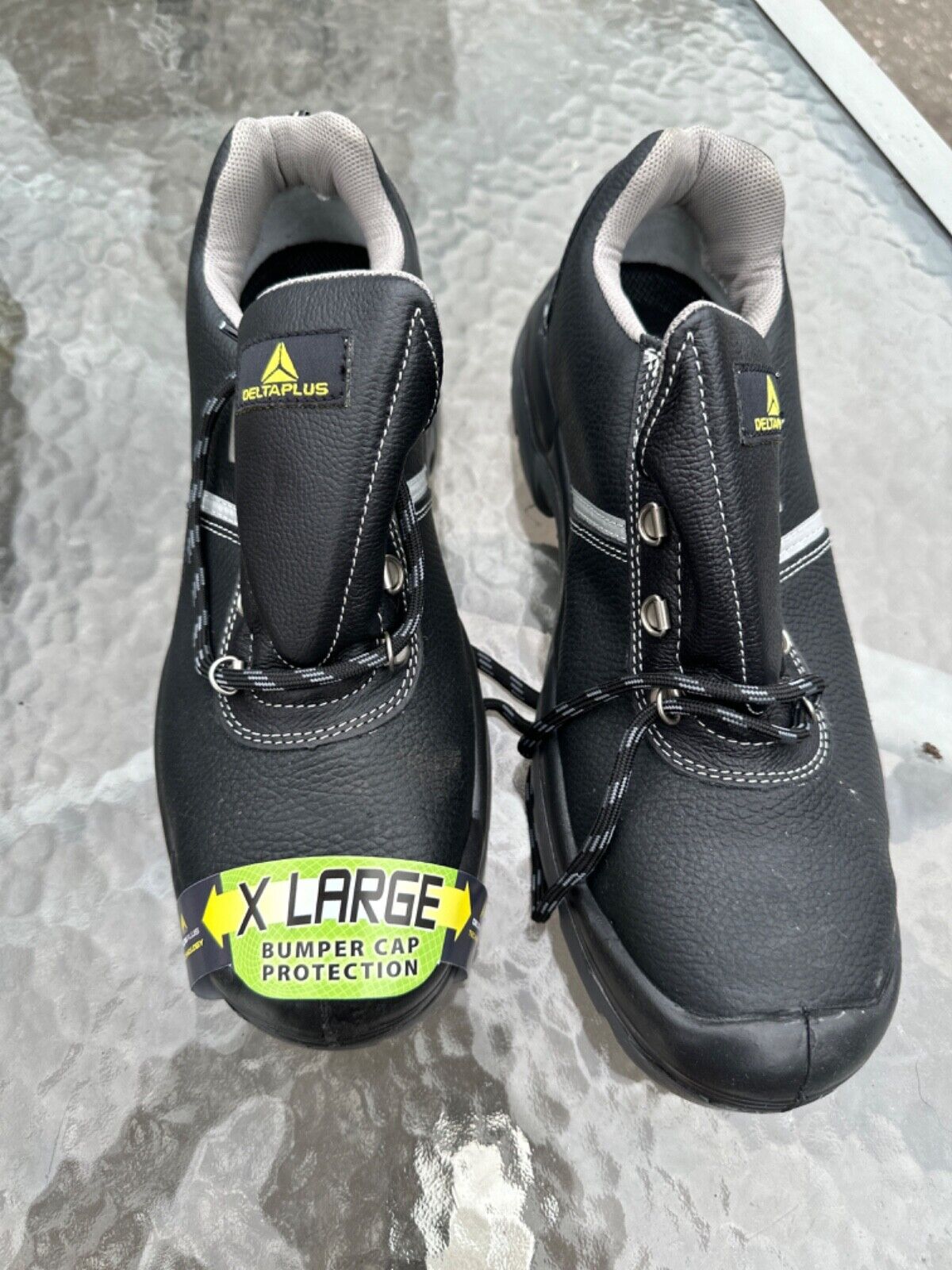 DELTAPLUS SAFETY WORK BOOT STEEL TOE CAP LEATHER WATER RESIST S3 SIZE UK 11