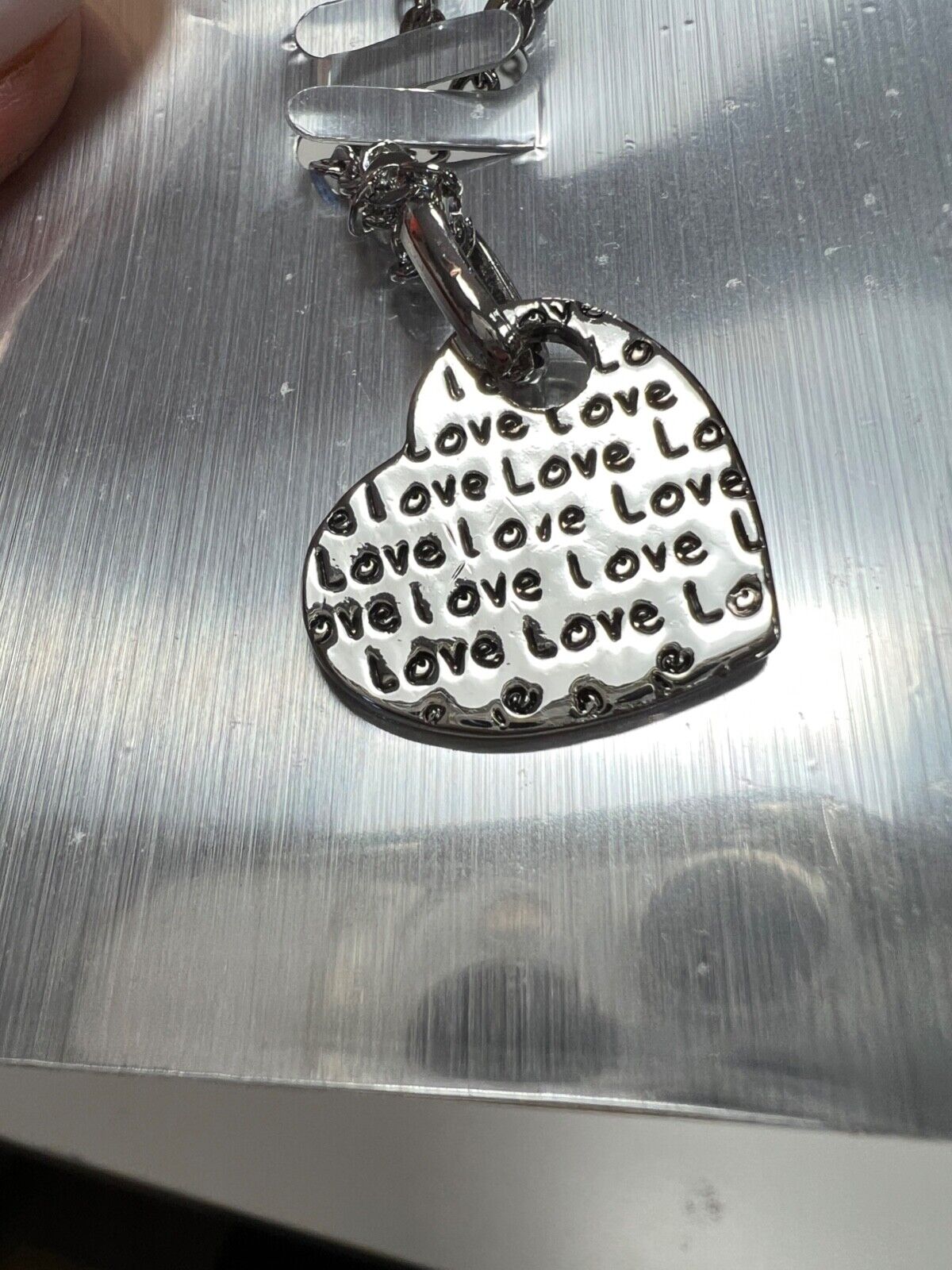 INFINITY LOVE HEART NECKLACE SHORT CHAIN DRESS JEWELLERY