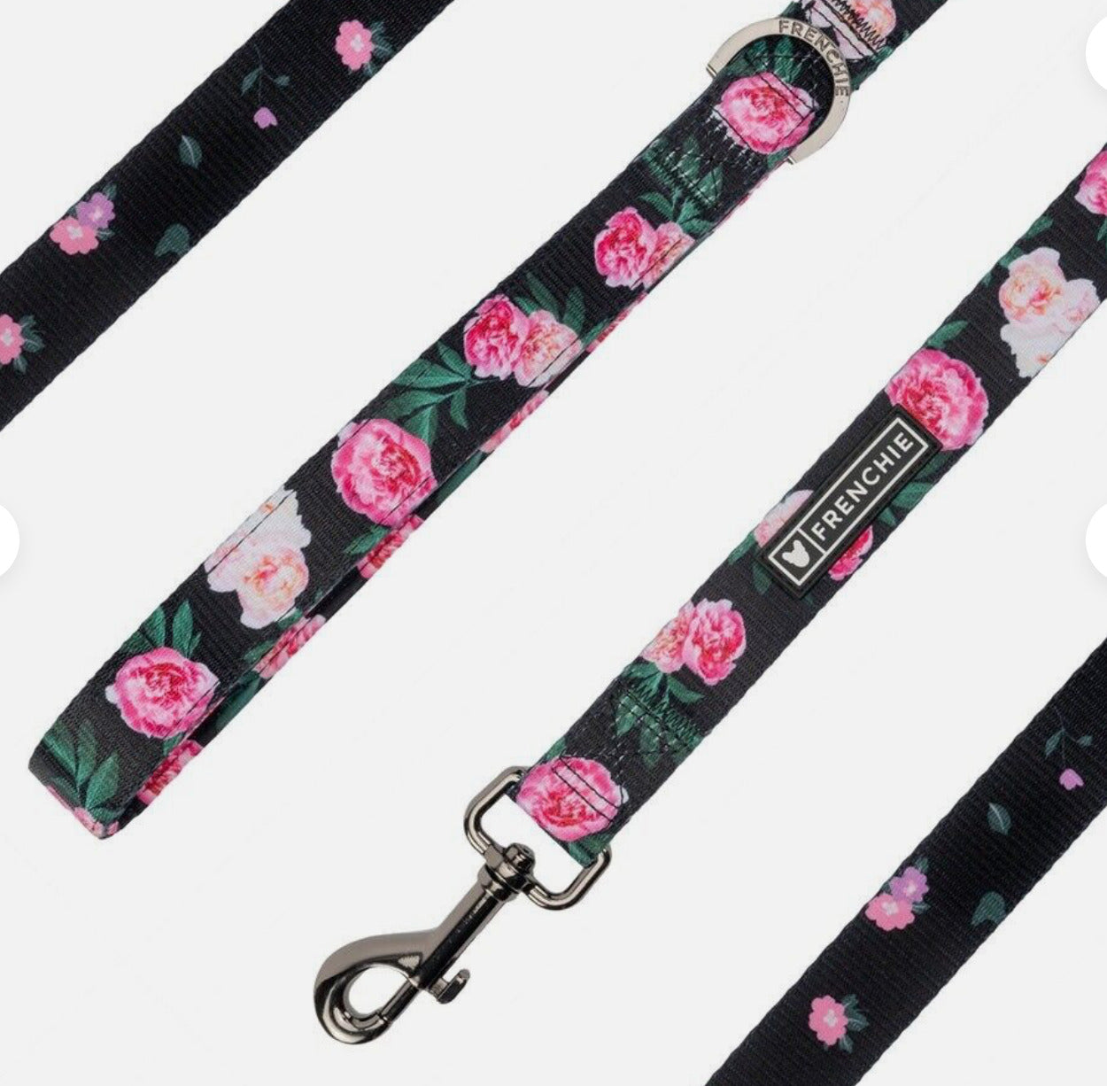 FRENCHIE DOG / PUPPY LEAD LEASH PINK MOODY ROSE PATTERN 1.4M LONG BRAND NEW