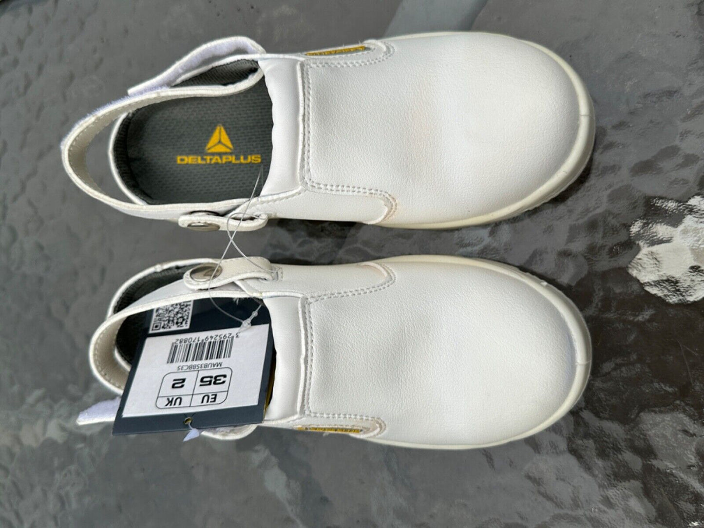 DELTA PLUS SAFETY WORK SHOES STEEL TOE CAP CLOGS NURSE SHOES TRAINERS UK SIZE 2
