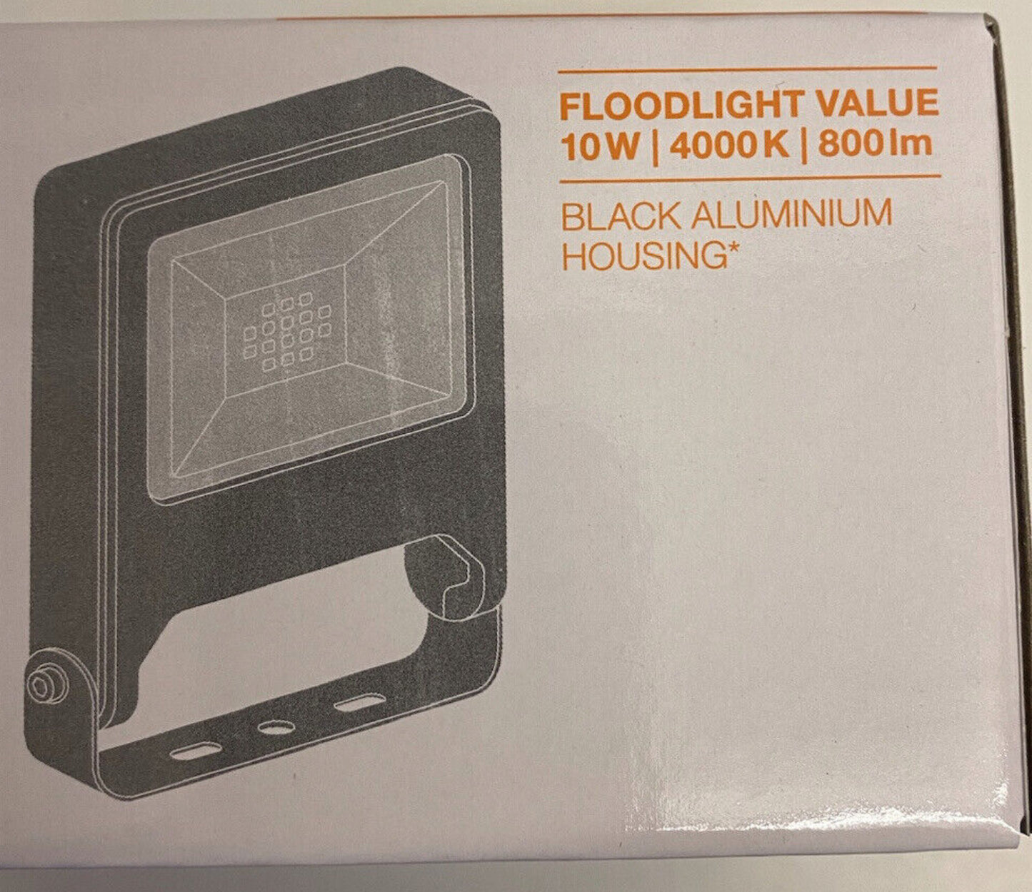 LEDVANCE 10W LED OUTDOOR & GARDEN MINI FLOODLIGHT COOL WHITE 4000K IP65 800LM