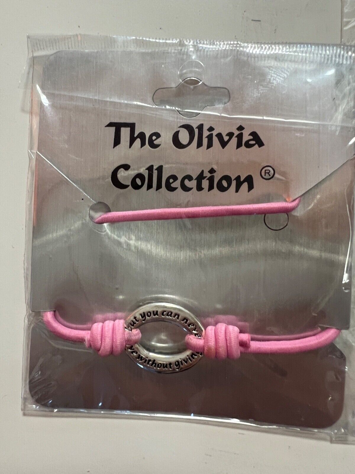 THE OLIVIA COLLECTION BRACELET LOVE IS .BOOTLACE RED PINK BLACK PARTY BAGS