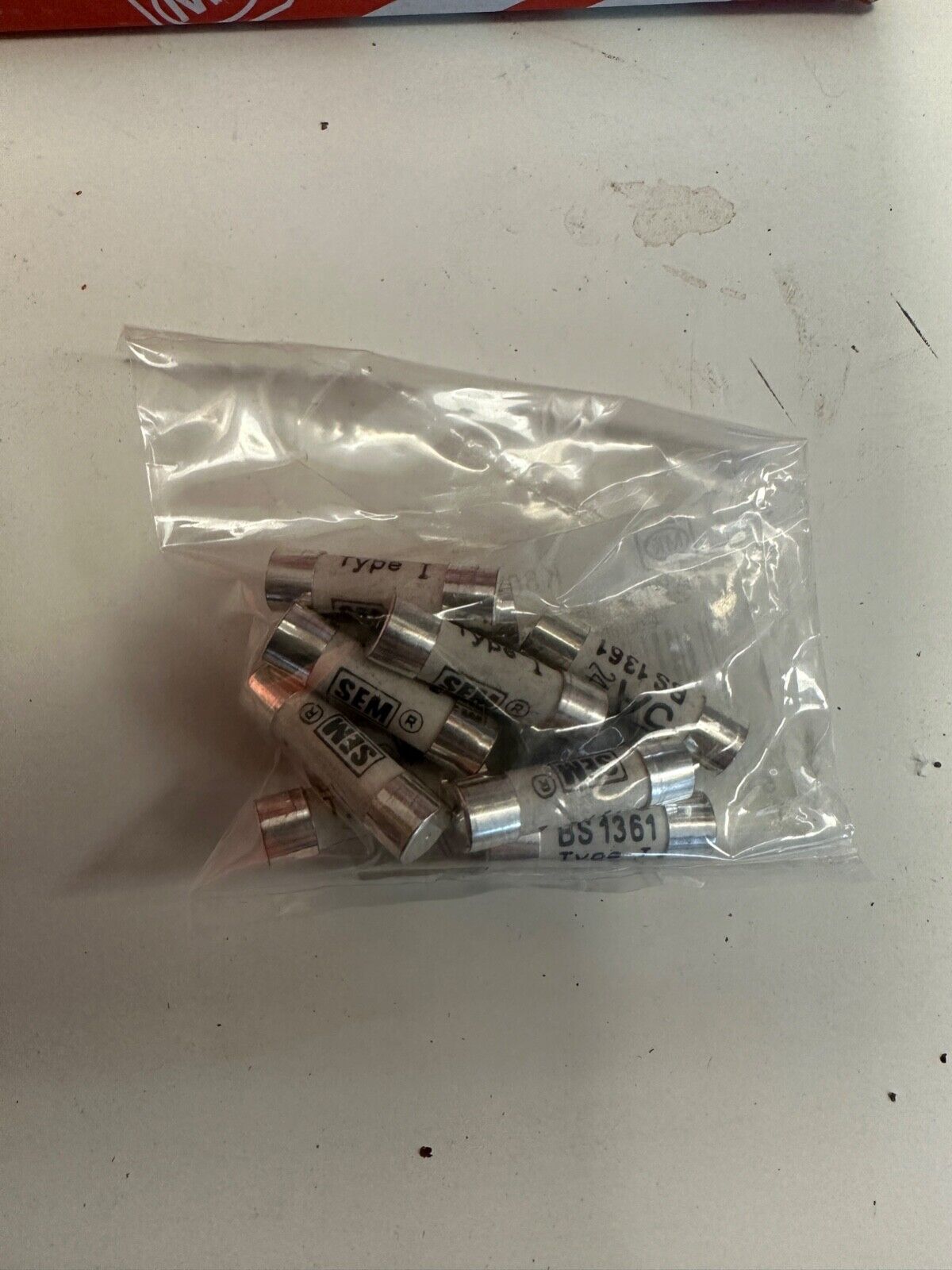 MK 10 x 5AMP FUSES (100 SEM 5A 240V FUSES BS1362 LEAD FREE) L165