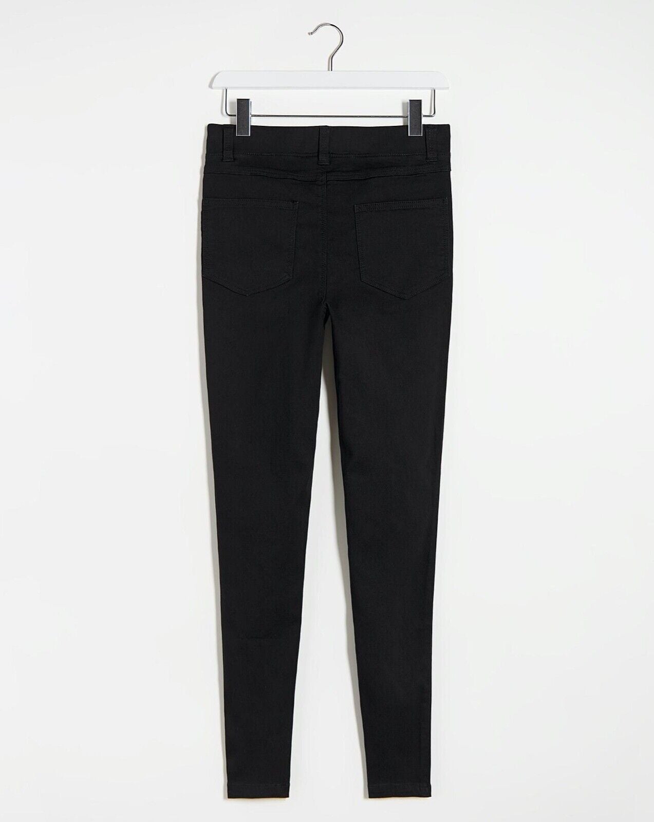 SIMPLY BE WOMENS STRETCHY SKINNY BLACK DENIM JEGGINGS JEANS Sizes 12-30 L R S
