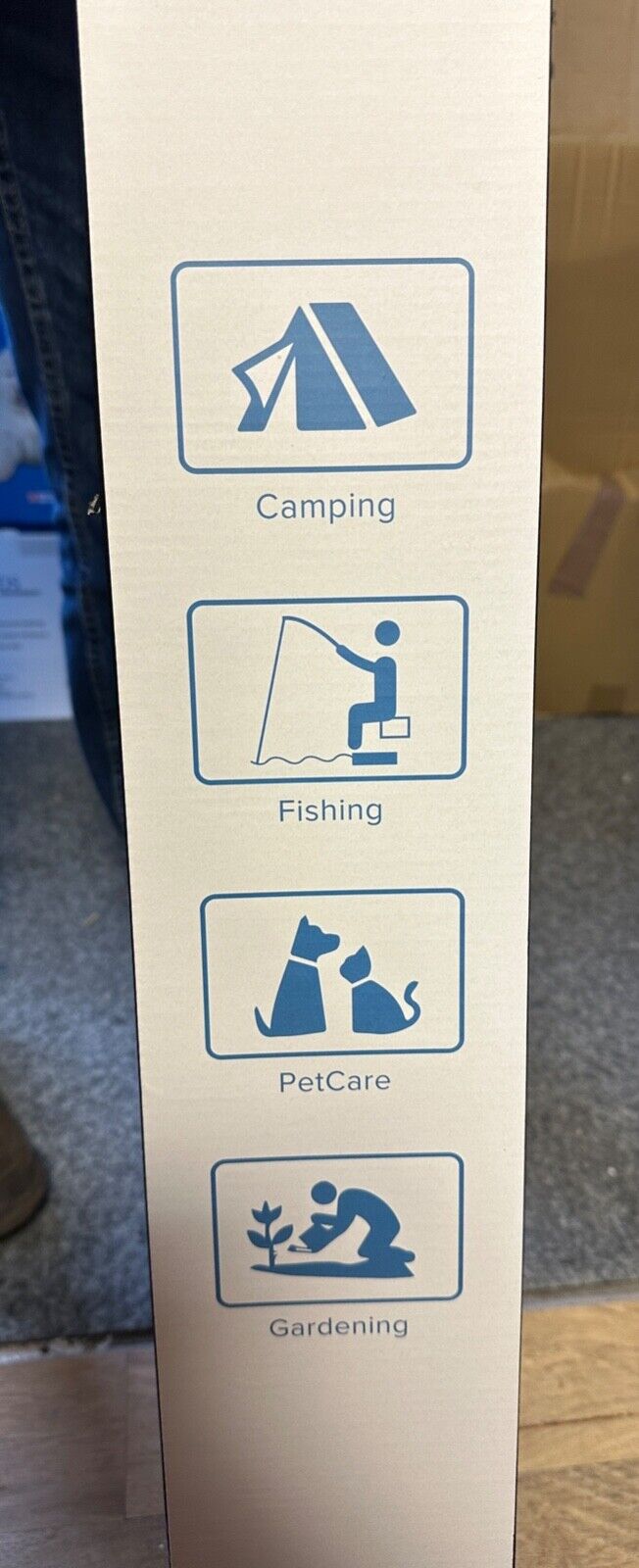 OUTDOOR SHOWER PET HOSE DOG GARDEN PORTABLE TALL H 220CM CAMP WATER SPRINKLER