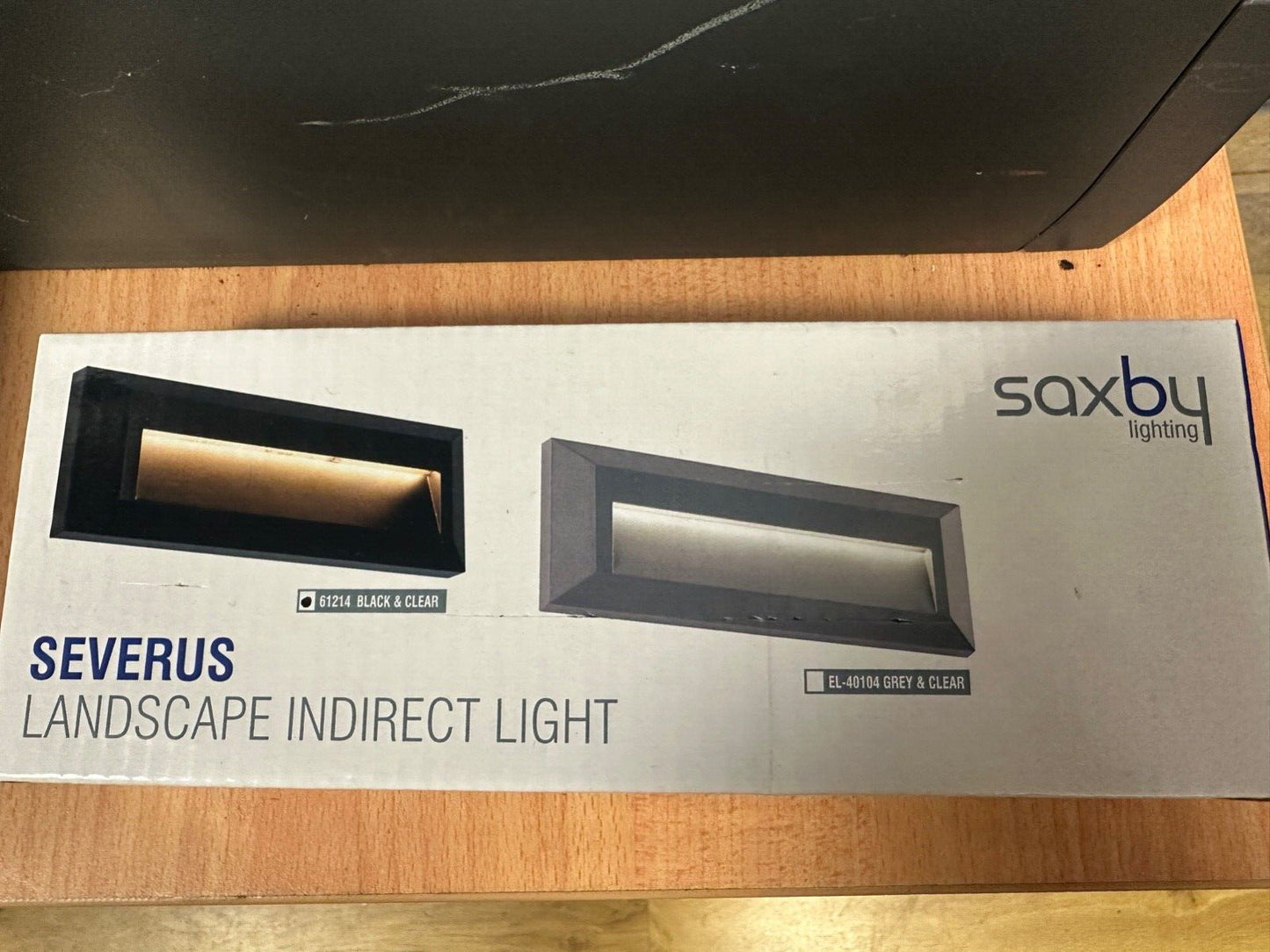 SEVERUS OUTDOOR BLACK GUIDE LIGHT INDIRECT LED WALL LANDSCAPE WATERPROOF IP65
