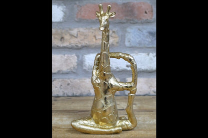 Set Of 3 Yoga Giraffes