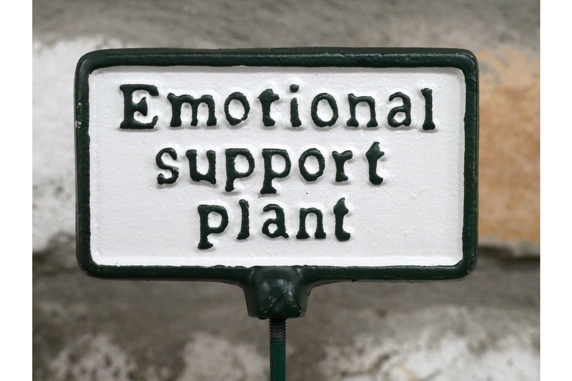 Plant Sign - Emotional Support
