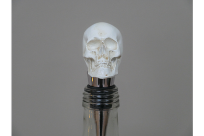 Skull Wine Topper