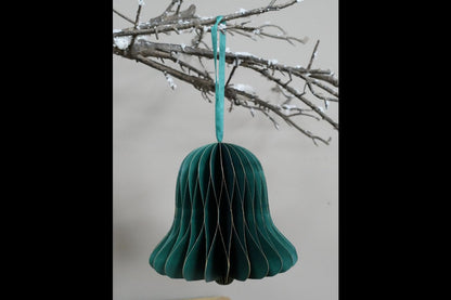 Set of 4 Decorations (15cm) - Green