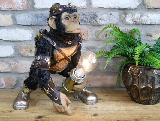 Steampunk Monkey Light