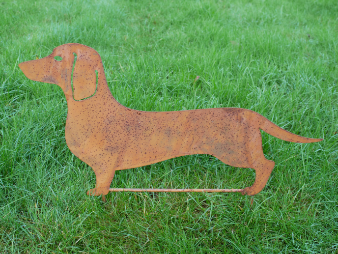 Rusty Sausage Dog Stake