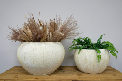 Set Of 2 Metal Planters