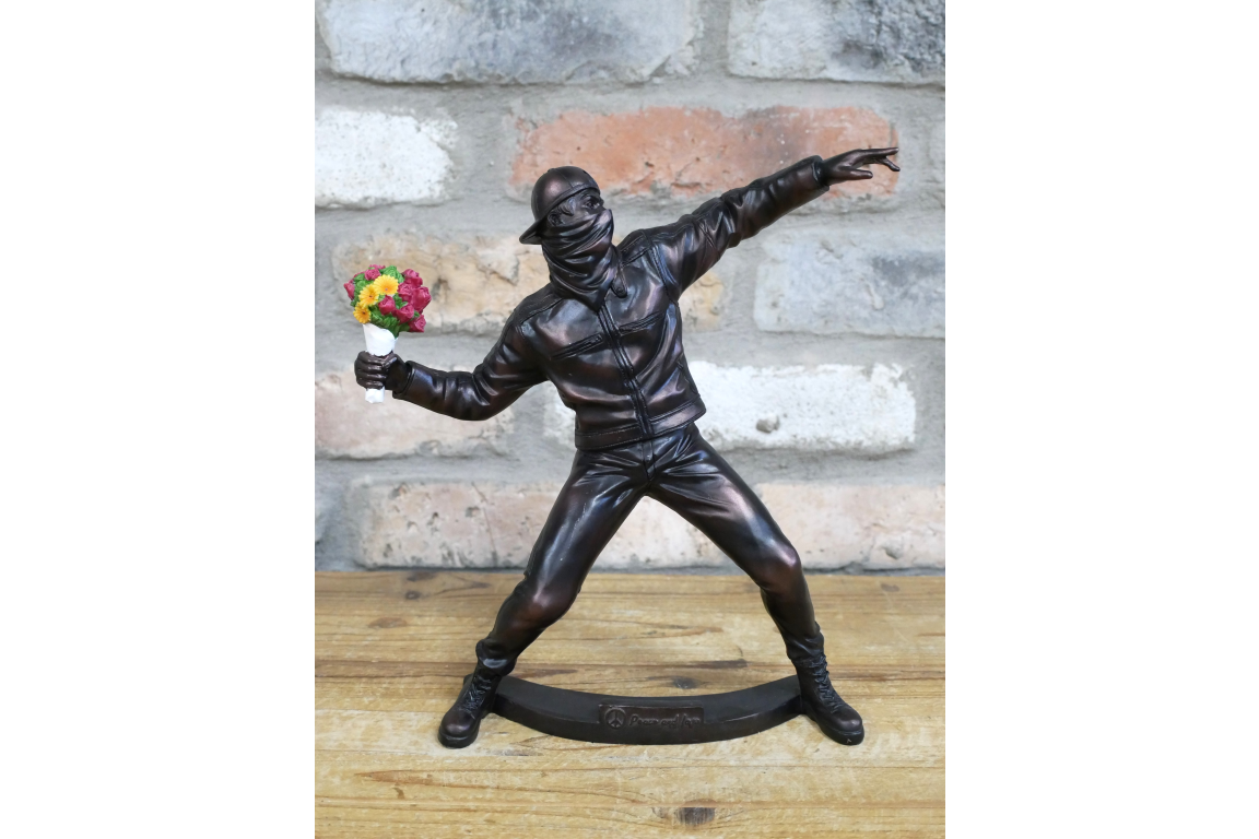 Man With Flowers
