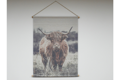 Wall Art - Highland Cow