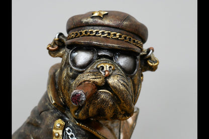 Smoking Bulldog