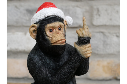 Up Yours Monkey Christmas - Medium
