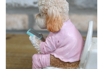 Dog On The Loo
