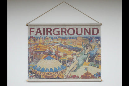 Canvas Wall Art - Fairground