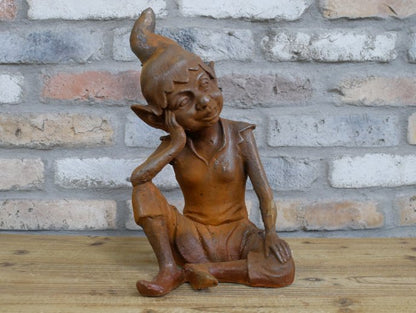 Rusty Cast Iron Elf