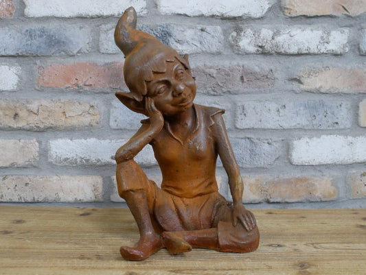 Rusty Cast Iron Elf