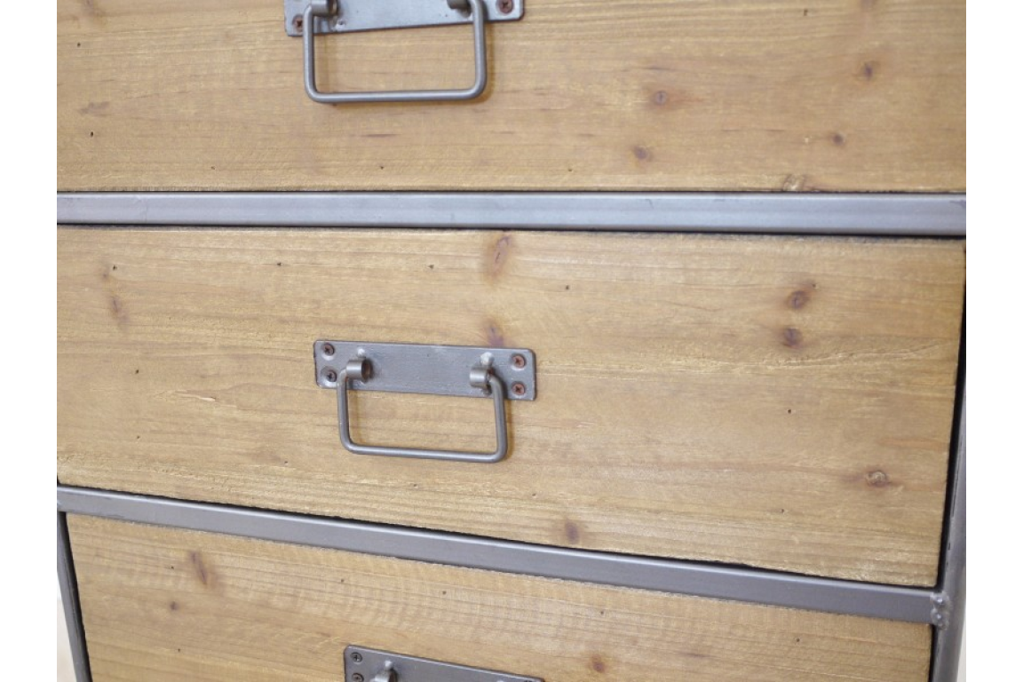 Large Retro Industrial Cabinet