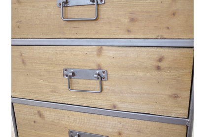 Large Retro Industrial Cabinet