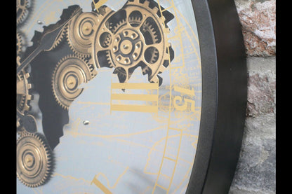 Clock With Cogs