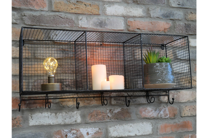 Shelf Unit With Hooks