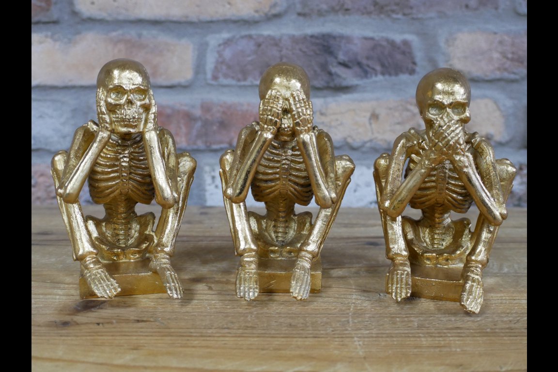 Set Of 3 Skeletons