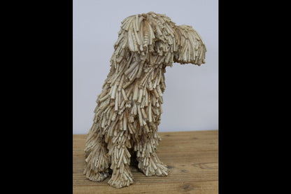 Sitting Shaggy Dog